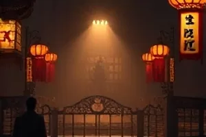 短剧天台气象站封面，天台上的白色百叶箱